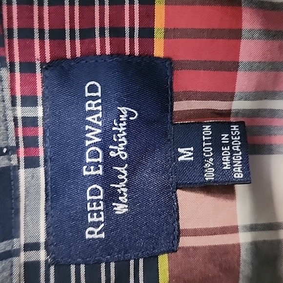 Reed Edward Washed Shirting 100% cotton - Picture 3 of 5